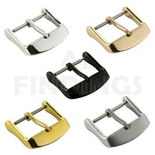 Watch Buckle ...Spare Loose New Watch Strap Buckles ... Watches tool black gold