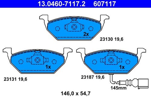 0460 7117 brake - 13.0460-7117.2,