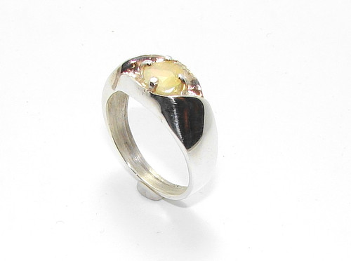 925 sterling silver ring - silver, men