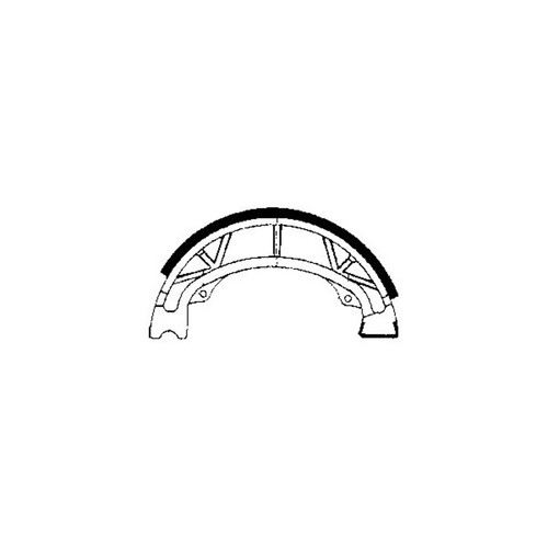 Rear brake shoes for - brake,