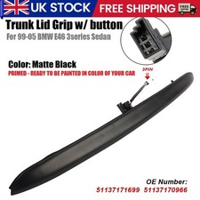 Sedan Boot Lid Grip Trim Trunk switch licence 51138208505 For BMW E46