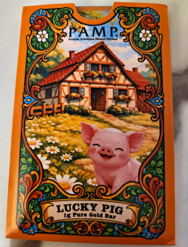 Pamp lucky pig pure gold - pamp,