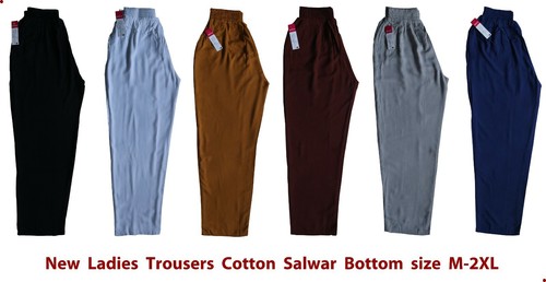 New ladies trousers elastic - new,