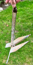Vintage Danforth Metal Boat Anchor 3 Kg Cruising Crown Stock Anchor Nautical
