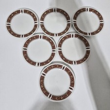 6 X STEELITE INTERNATIONAL PORCELAIN SIDE PLATES 16 CM