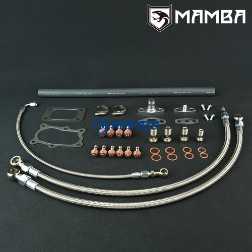 Turbo oil water line - line, for
