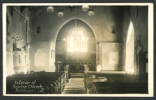Interior of Newton Church, Porthcawl. Near Bridgend GLAMORGAN
