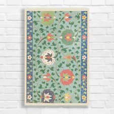 Elegant Floral Tapestry Canvas