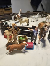 Schleich Horse Bundle Including Fences, Figures And Accesories Job Lot