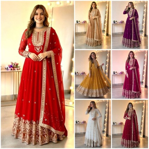 Anarkali gown pakistani - gown,