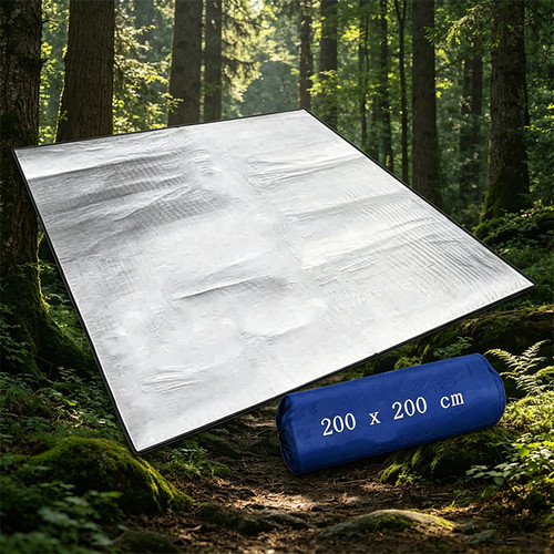 Sleeping roll pad aluminum - roll,