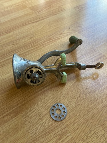 Vintage manual meat - vintage, grinder