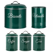 5 Piece Kitchen Canister Set