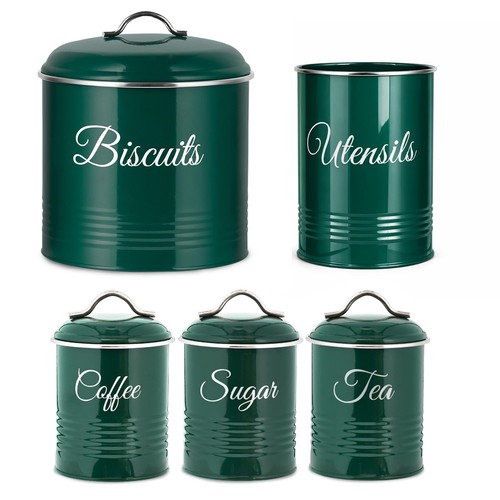 Piece kitchen canister set - 5,