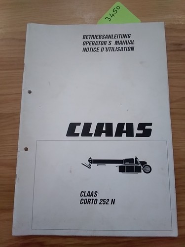 Claas corto 252 drum mower - corto,