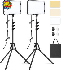 2 Pack LED Video Light with
