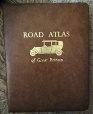 Vintage Road Atlas Map of Great Britain 19th Ed. by Bartholomew c 1966 Excellent