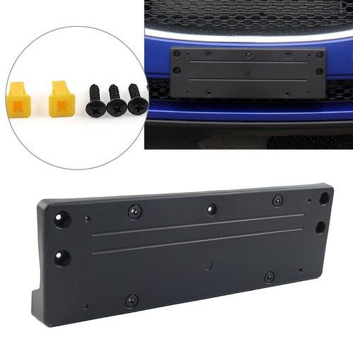 Front license plate mounting - plate,