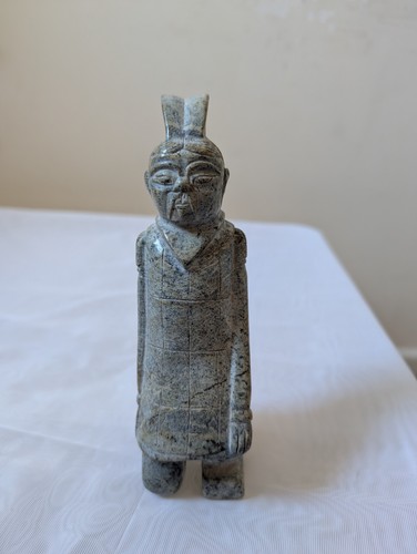 Hand carved soapstone chinese - carved,