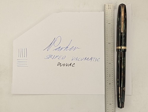 Parker duovac striped green - duovac,