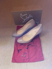 Christian Louboutin Simple Pump 85 Nude EU 39 UK 6.5 - with box, red bag