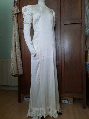 Original vintage 1930s - vintage, silk