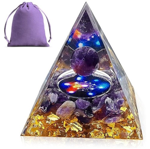 Crystal pyramid moonstone - pyramid,