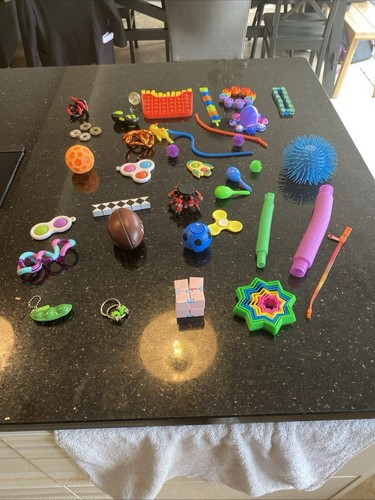 Assorted fidget toys - fidget,