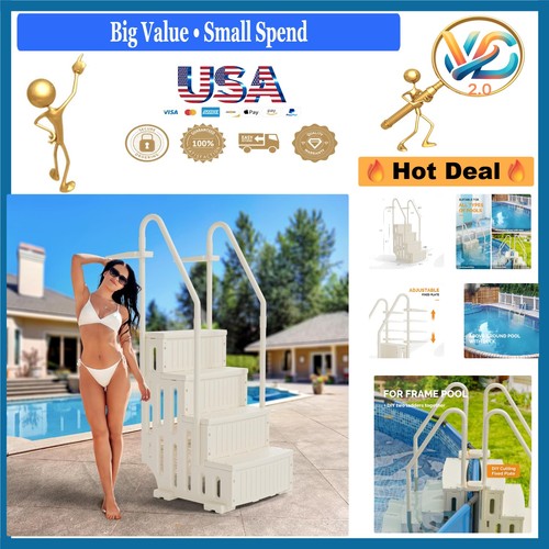Heavy duty pool - heavy-duty, ladder