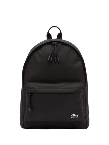 Lacoste backpack black - backpack, neocroc