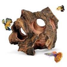 Betta Fish Cave Natural Wood