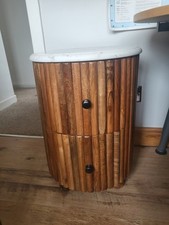 Quirky Unique Round  2 Drawer