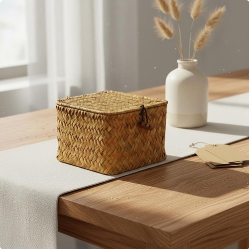 Straw storage box with - straw,