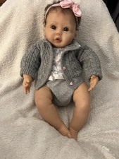 Ashton Drake,Cuddly Coo Realistic Touch Reactive Doll By Sherry Miller.