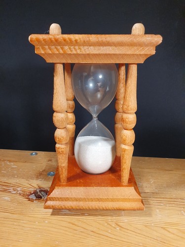 Elegant wooden retro - wooden, egg