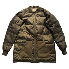 Fat Face Mens Green Down