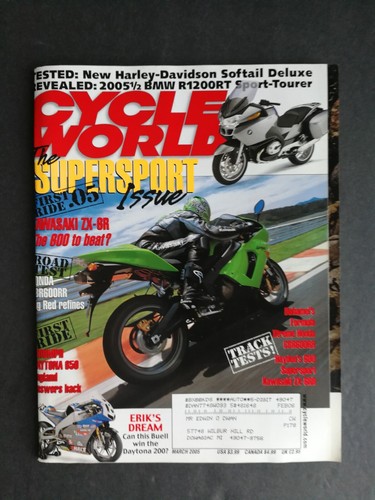Cycle world magazine - cycle, march