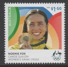 Australia 2024 Gold Medal 13 Noeme Fox Women's Canoe Slalom Kayak Cross MUH