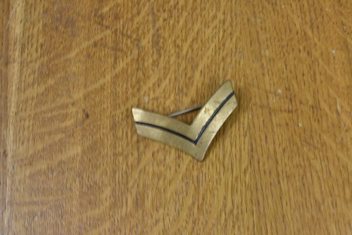 Military brass badge - military,