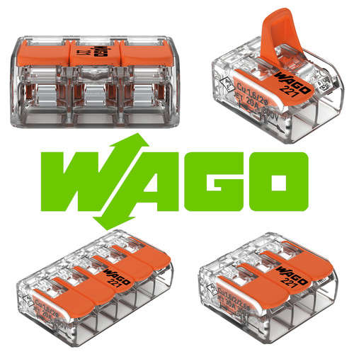 Wago 221 connectors junction - wago,