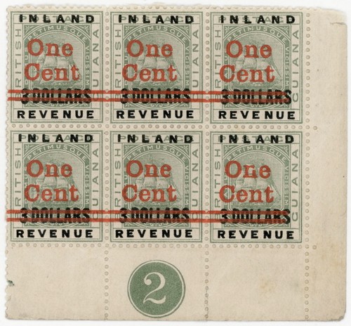 British guiana revenue - british,