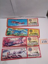 Vintage Toy Aeroplane X 4 Flying Gliders