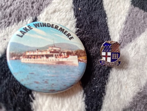 Windermere pin badges - 2x,