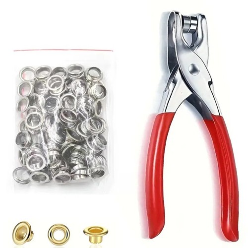 Steel eyelet pliers - eyelet, punch