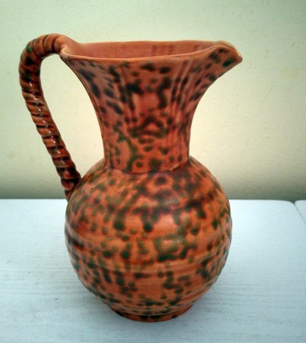 Art deco ceramic mottled - deco, drip