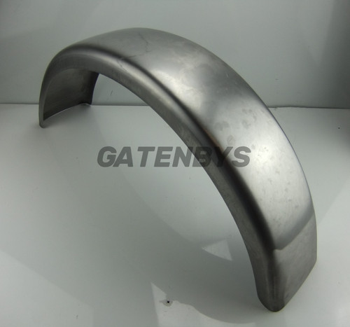 Raw steel custom rear - steel, mudguard