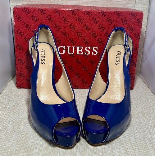 Guess shoes patent faux - guess,
