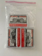 SONY Micro Casette MC-60 x 3