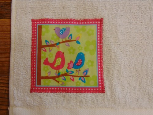 Handmade decorated flannel