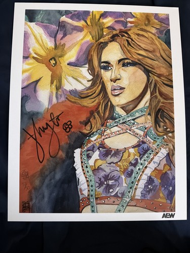 Autographed jamie hayter - autographed,